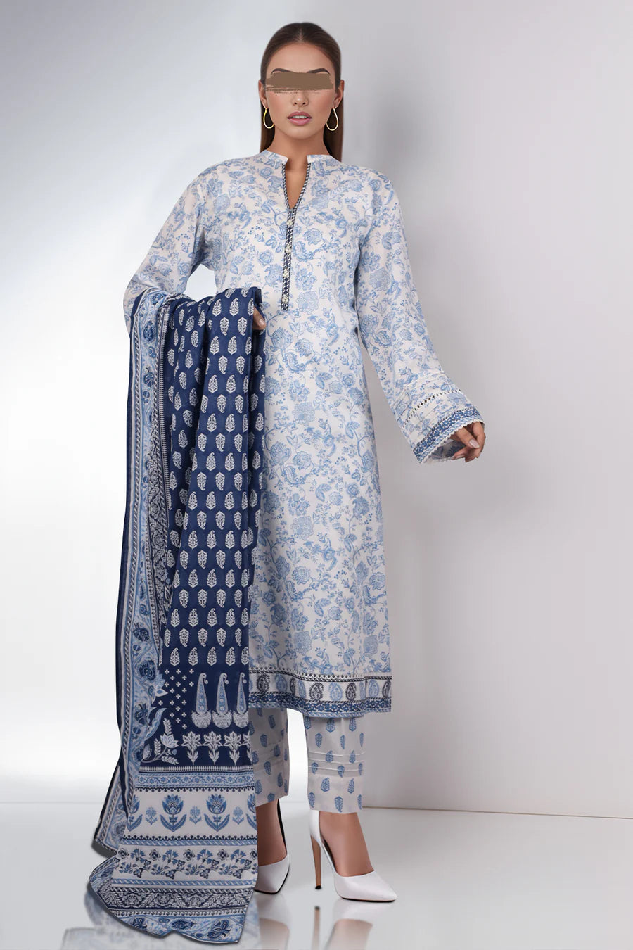 Printed Lawn Stitched Shirt