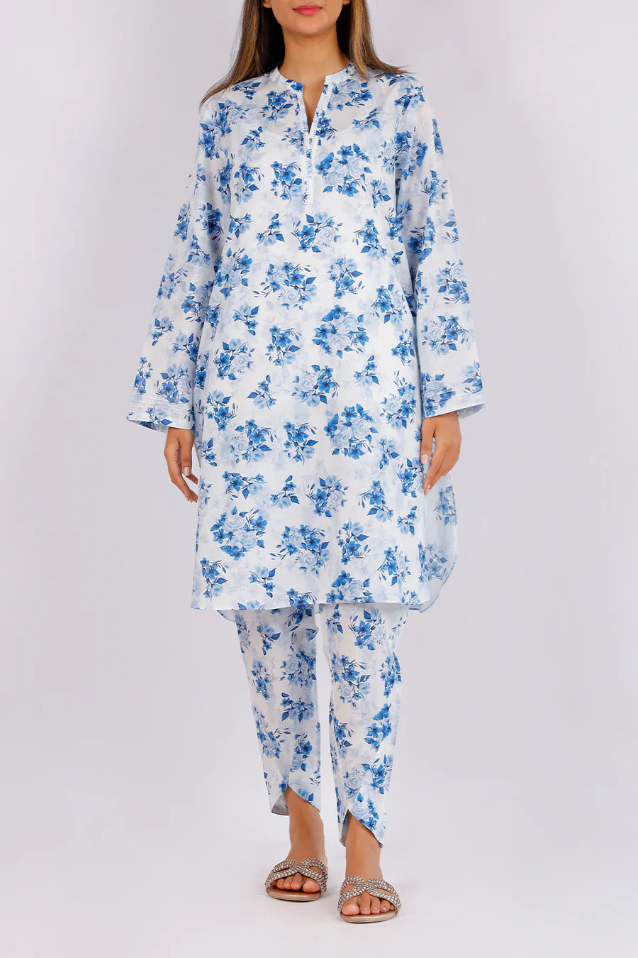 Printed Lawn Stitched Shirt