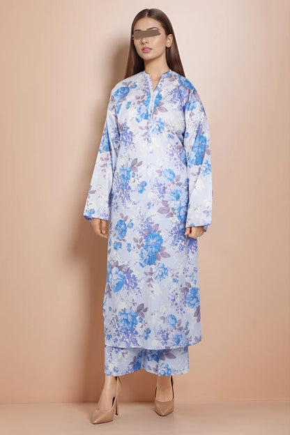 Printed Cambric Stitched Shirt