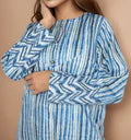 Printed Cambric Stitched Shirt