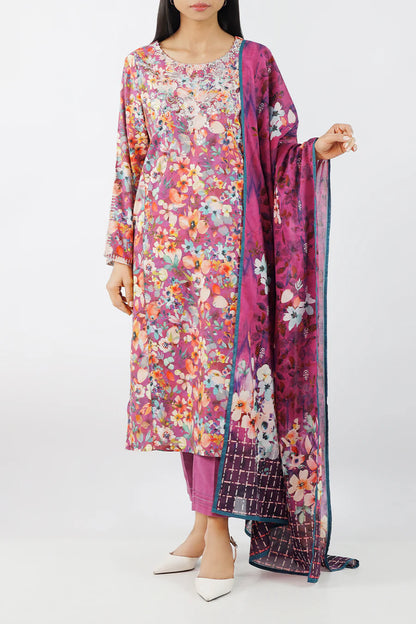 Embroidered Jacquard Cotton Stitched Shirt