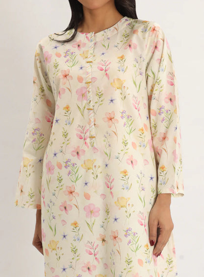 Printed Lawn Stitched Shirt