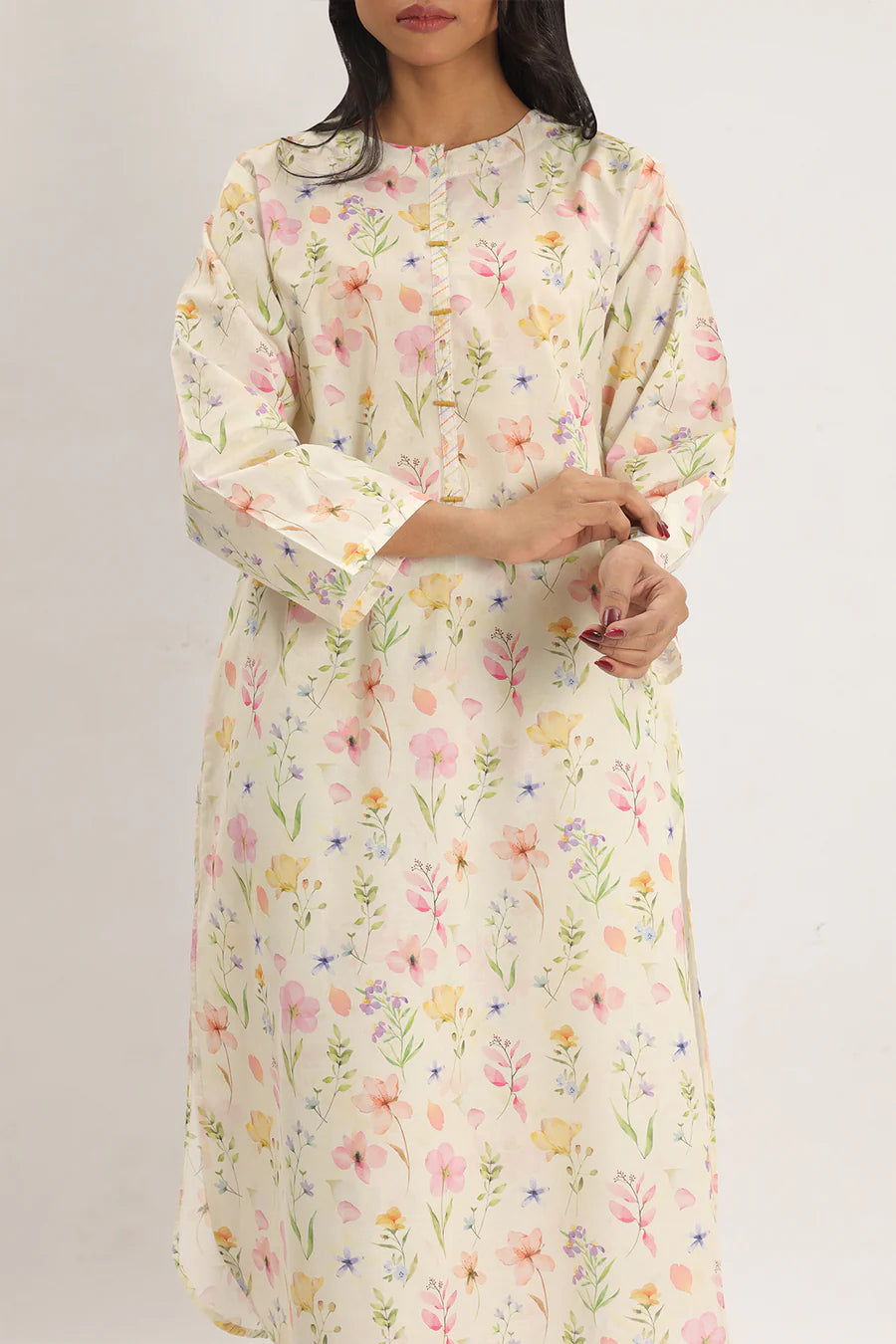 Printed Lawn Stitched Shirt
