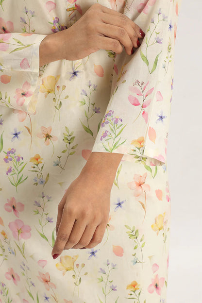 Printed Lawn Stitched Shirt
