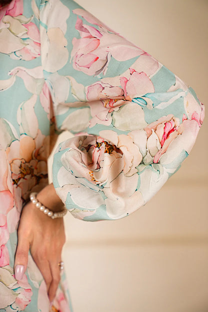 Printed Cambric Stitched Shirt